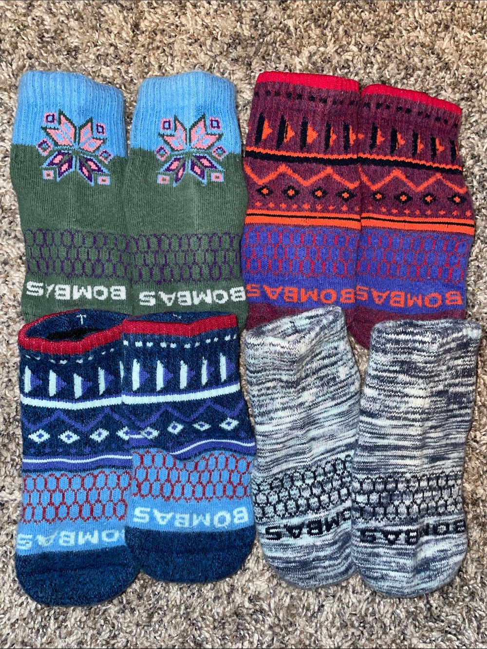 Toddler Bombas Socks with Grips